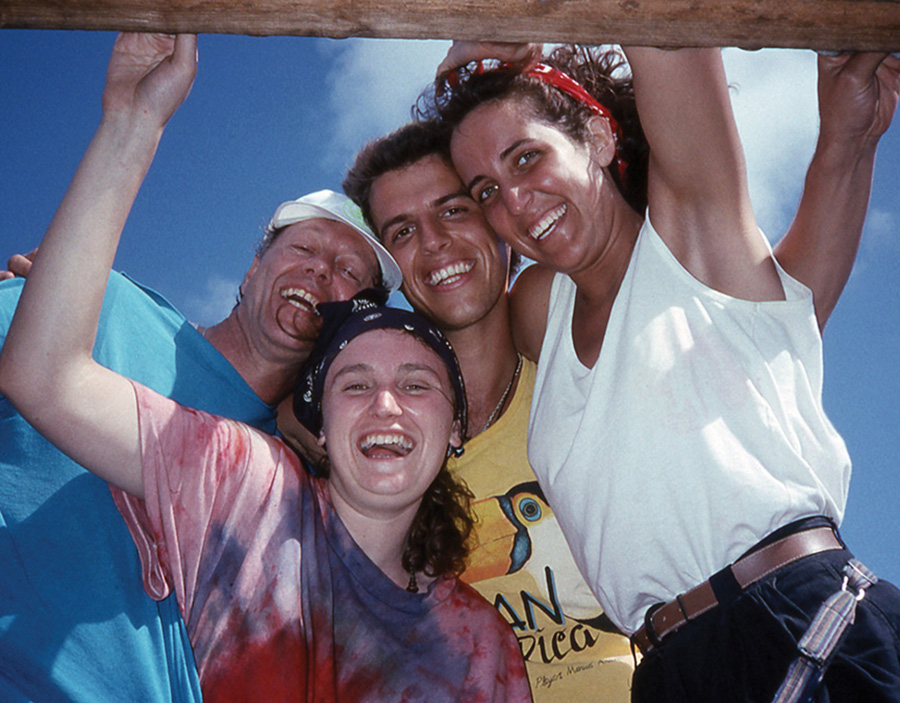 Angi Yoder-Maina ’94 shared a photo from the 1991 Nicaragua trip