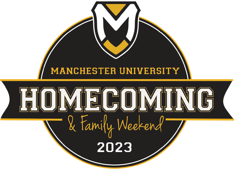 Manchester University Homecoming & Family Weekend 2023 logo
